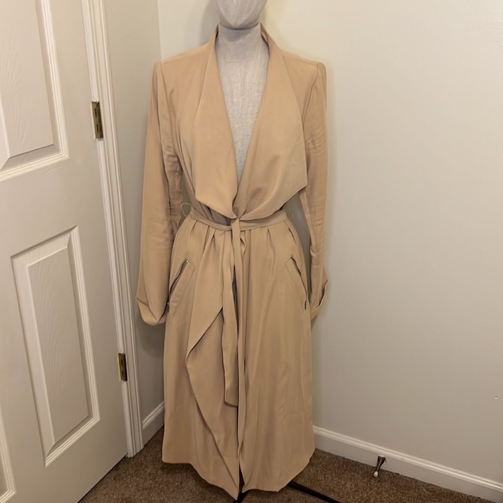 Express Tan lightweight coat. Size S Great Condition